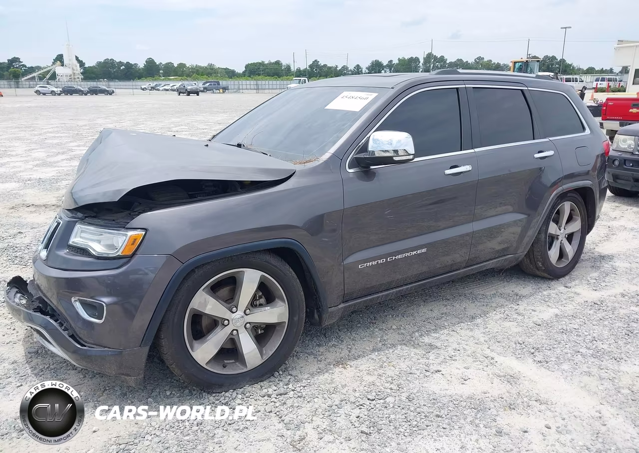 2014 Jeep Grand Cherokee Overland VIN:1C4RJFCG6EC492569 - 2