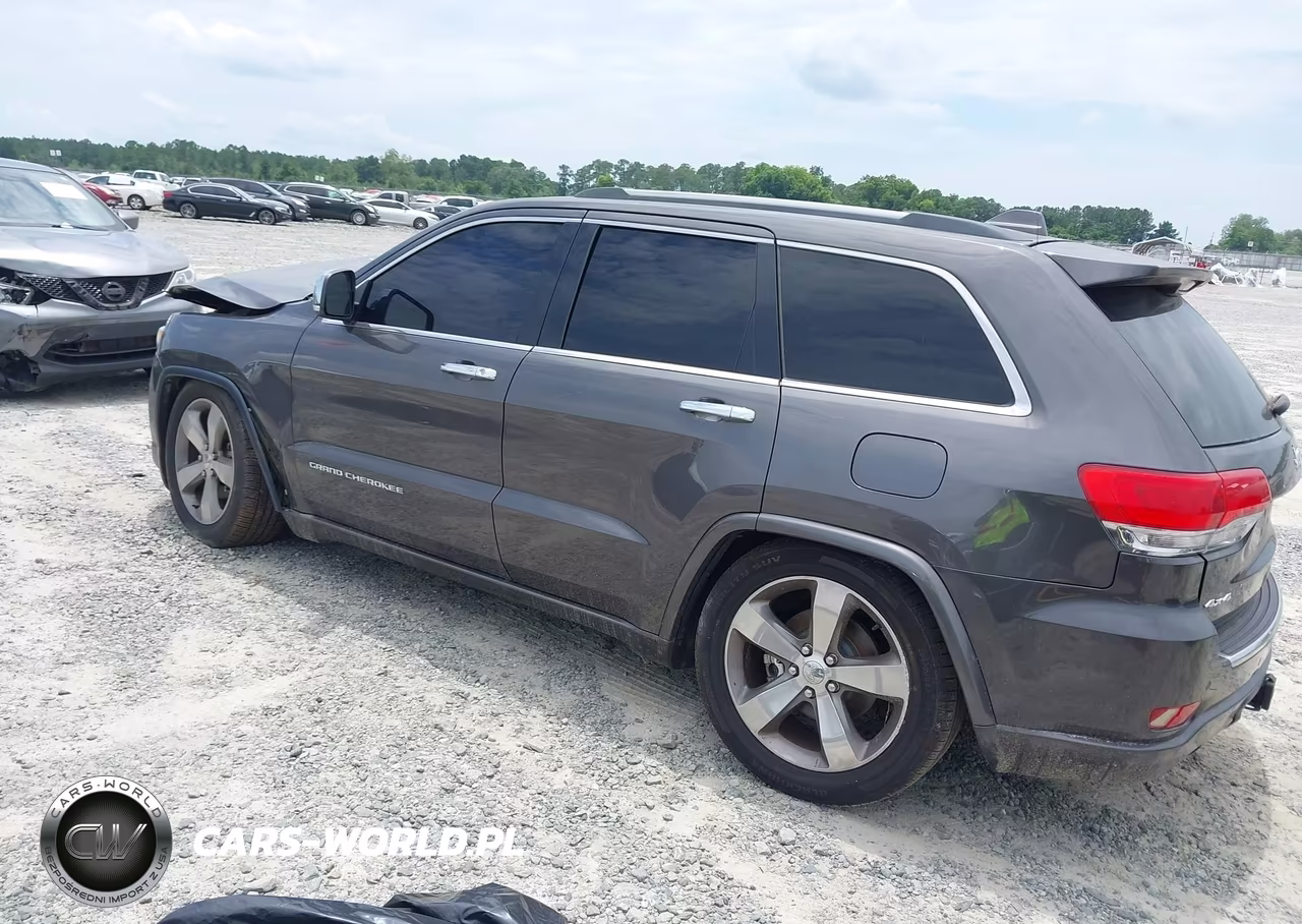 2014 Jeep Grand Cherokee Overland VIN:1C4RJFCG6EC492569 - 3