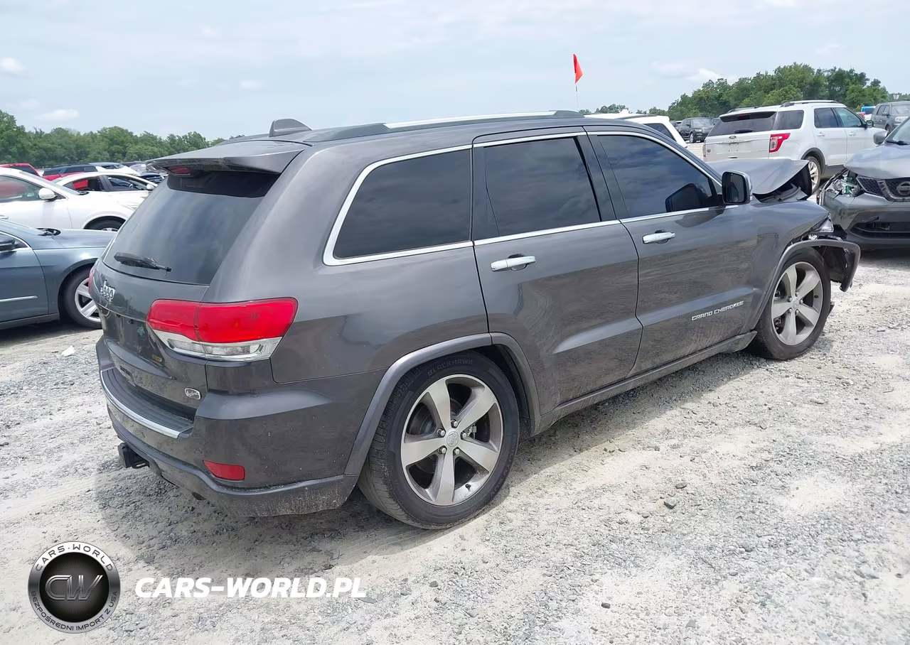 2014 Jeep Grand Cherokee Overland VIN:1C4RJFCG6EC492569 - 4
