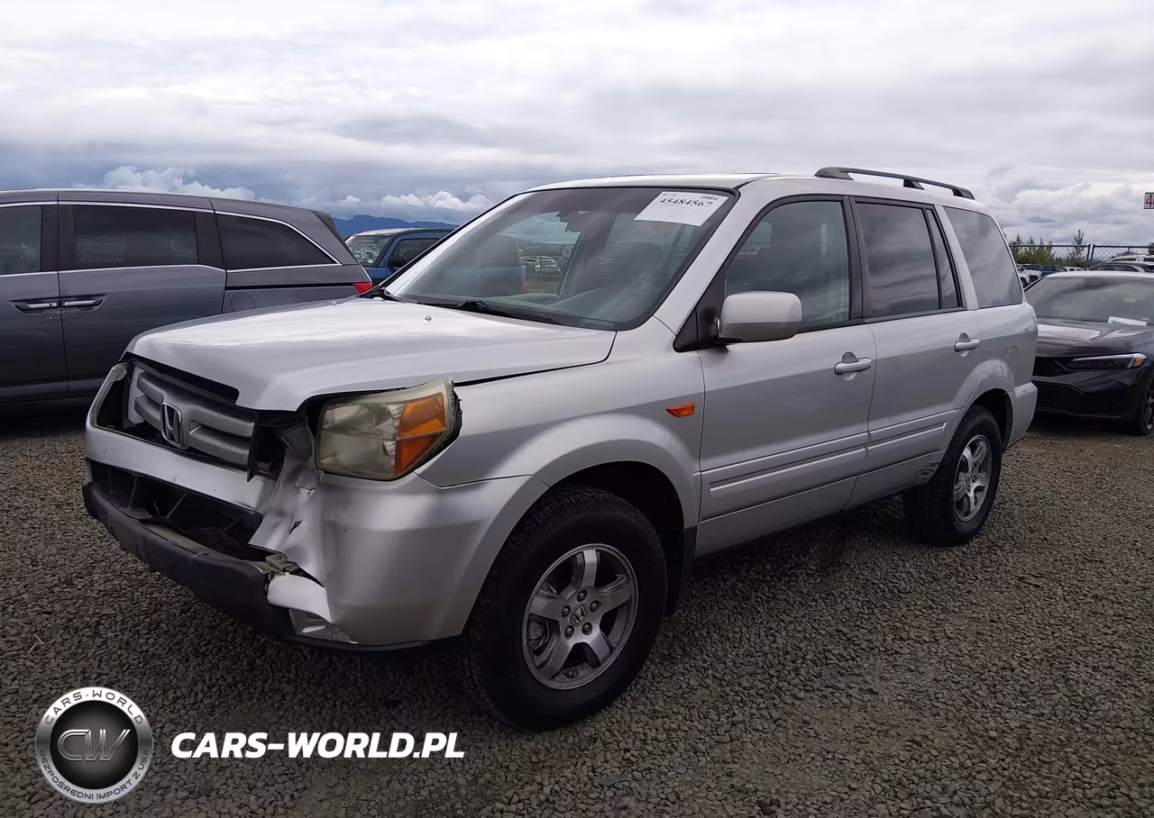 2006 Honda Pilot Ex-L VIN:2HKYF18686H535931 - 2