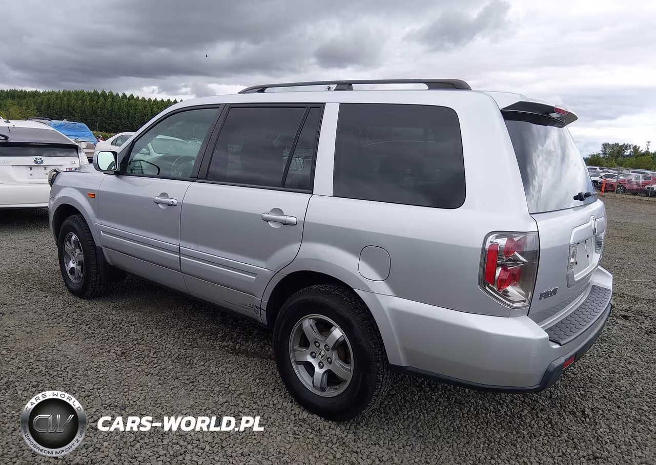 2006 Honda Pilot Ex-L VIN:2HKYF18686H535931 - 3