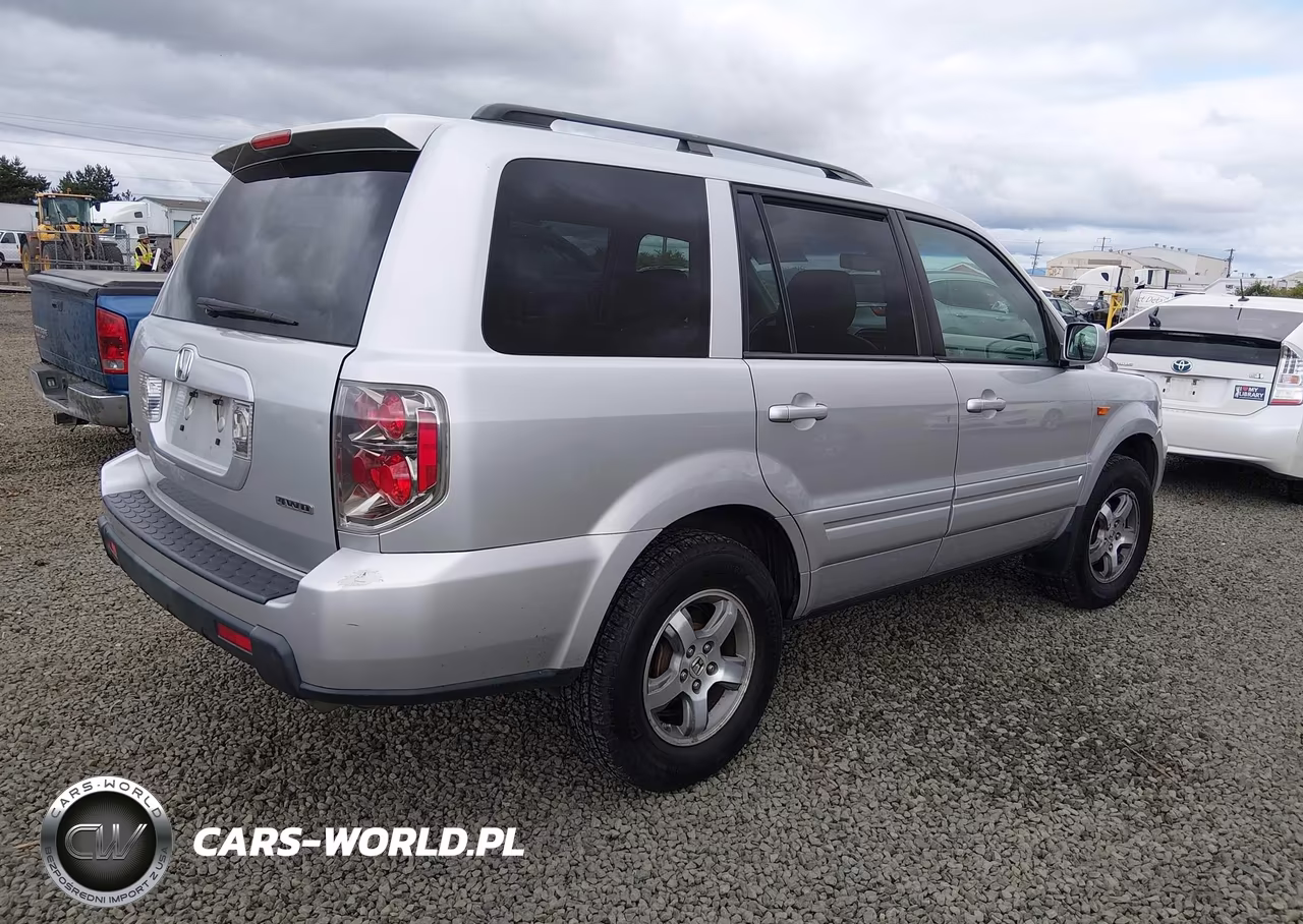 2006 Honda Pilot Ex-L VIN:2HKYF18686H535931 - 4