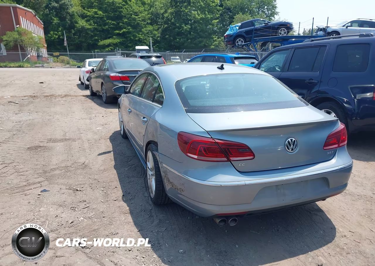 2013 Volkswagen Cc 2.0T Lux VIN:WVWRP7AN6DE563956 - 3
