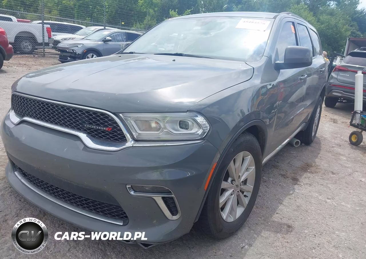 2021 Dodge Durango Sxt Plus Rwd VIN:1C4RDHAGXMC846369 - 2