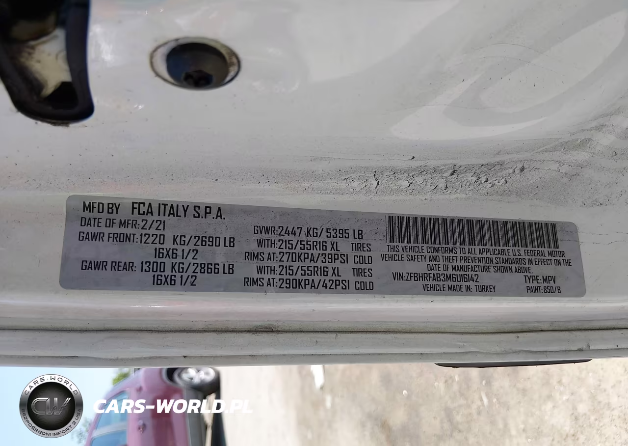 2021 Ram Promaster City Tradesman VIN:ZFBHRFAB3M6U16142 - 9