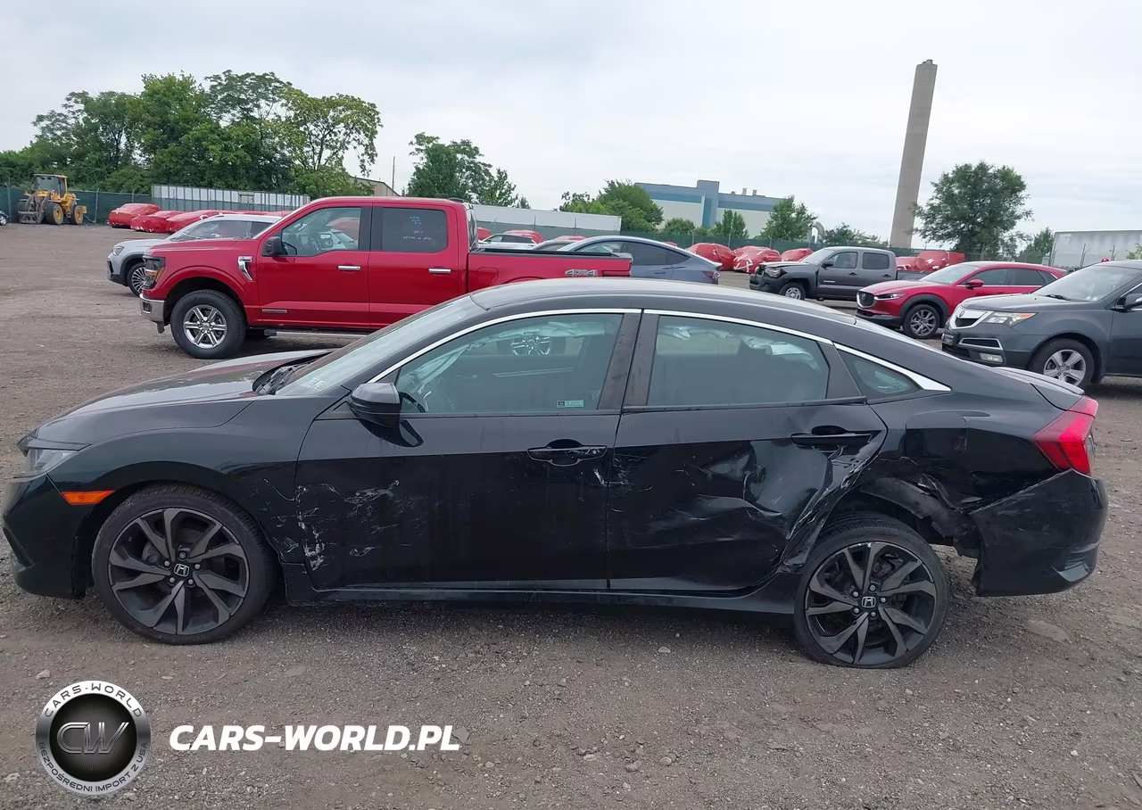 2021 Honda Civic Sport VIN:2HGFC2F86MH534861 - 13