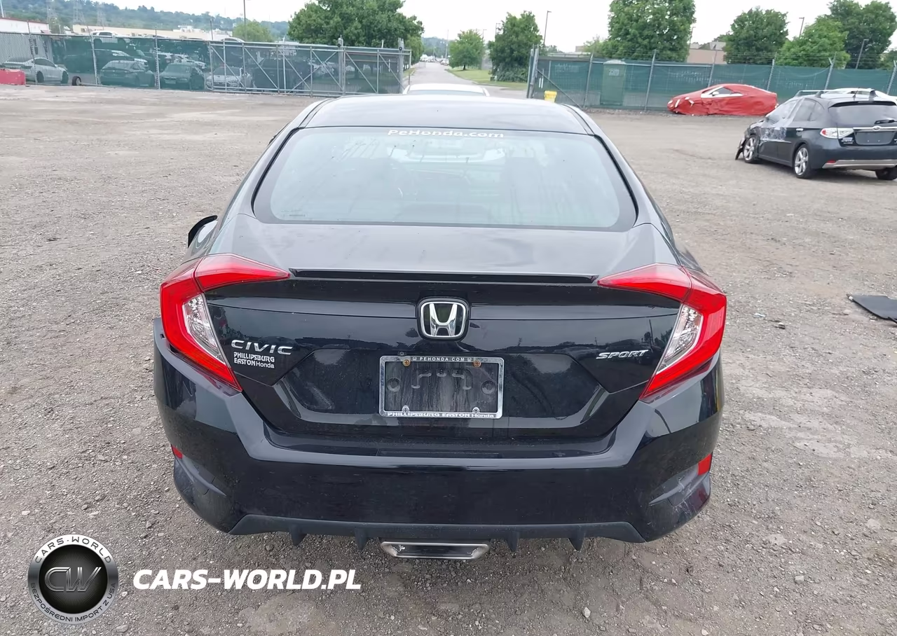 2021 Honda Civic Sport VIN:2HGFC2F86MH534861 - 15