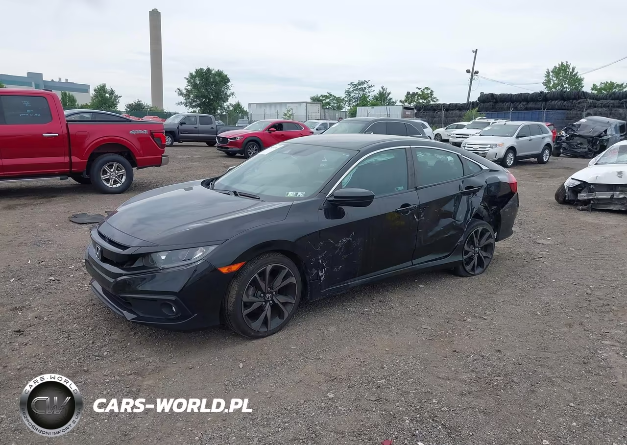 2021 Honda Civic Sport VIN:2HGFC2F86MH534861 - 2