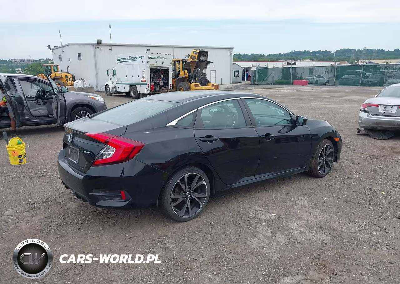 2021 Honda Civic Sport VIN:2HGFC2F86MH534861 - 4