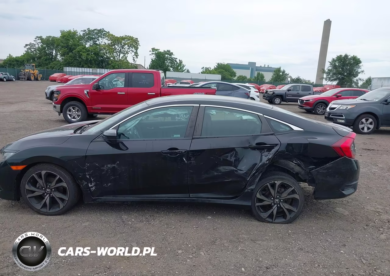 2021 Honda Civic Sport VIN:2HGFC2F86MH534861 - 6