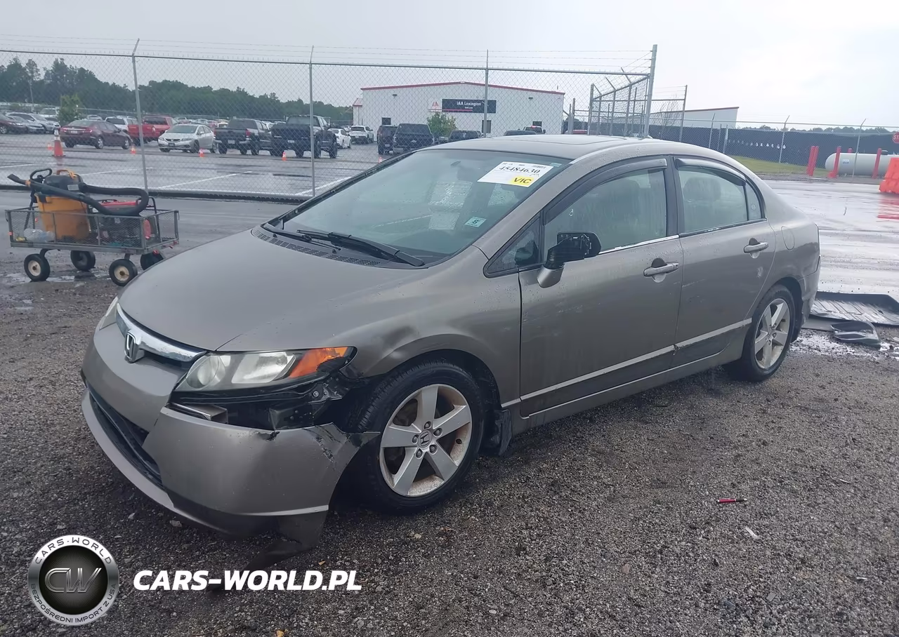 2006 Honda Civic Ex VIN:2HGFA16876H525931 - 2