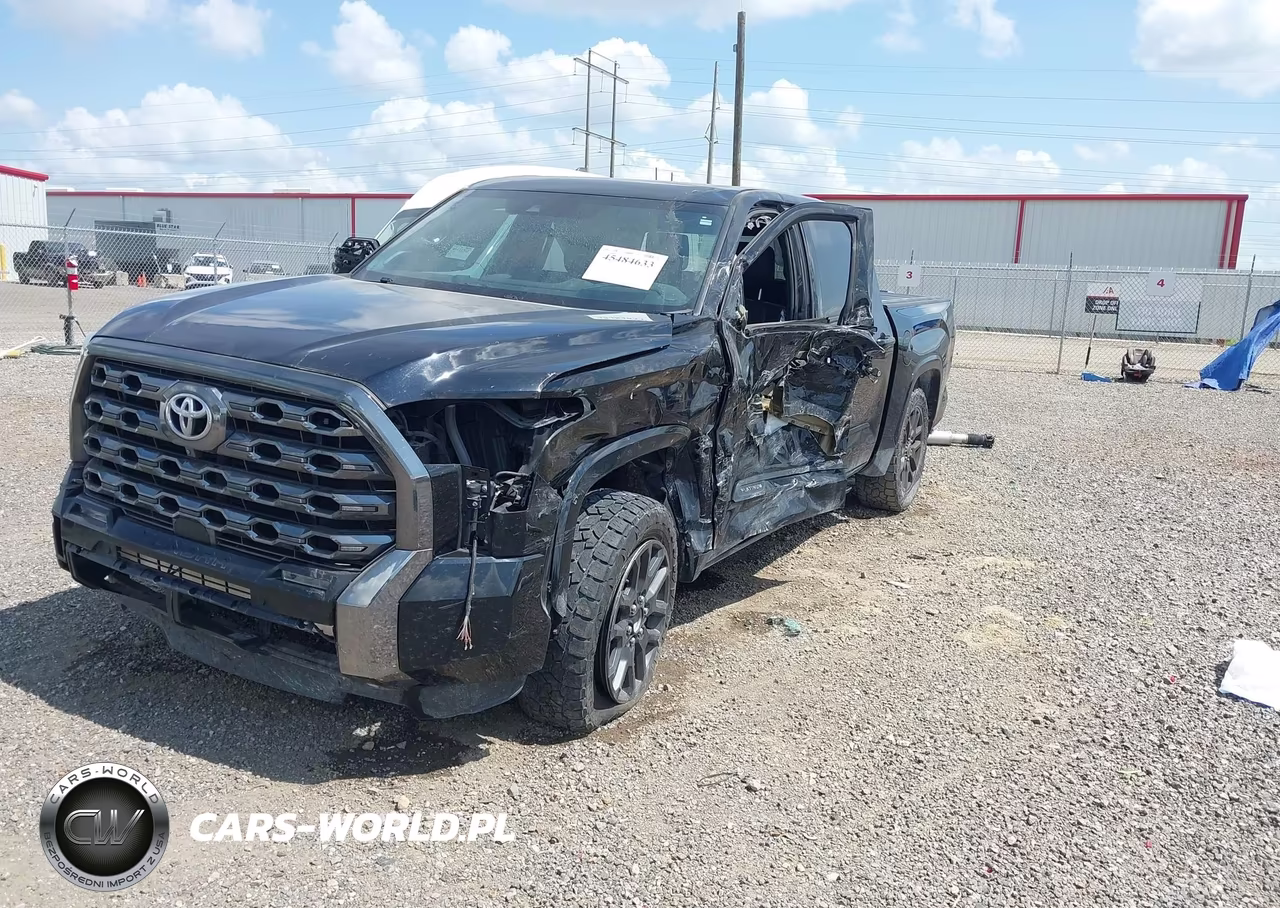 2022 Toyota Tundra Platinum VIN:5TFNA5DB6NX014303 - 2