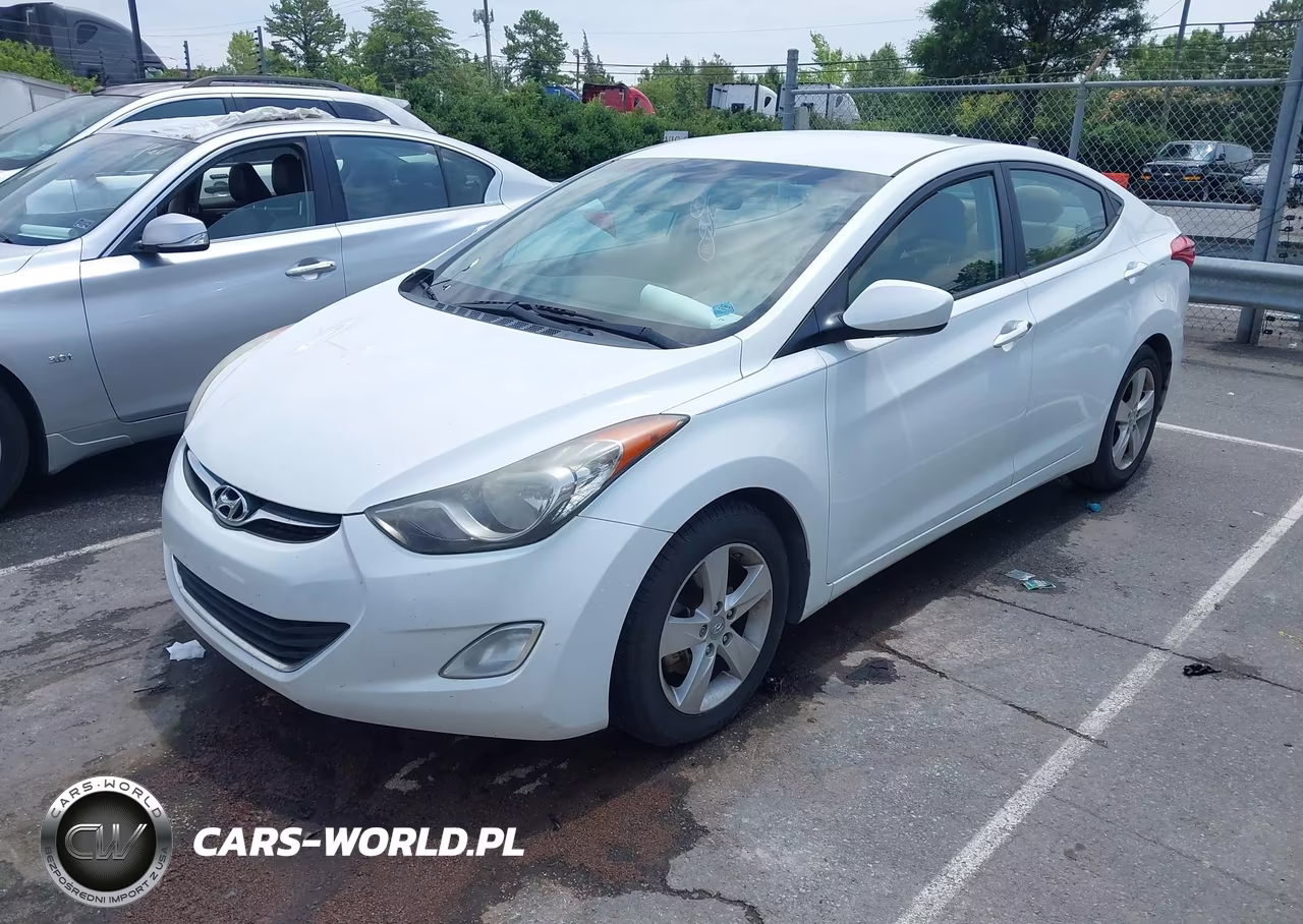 2013 Hyundai Elantra Gls VIN:5NPDH4AE3DH170258 - 2