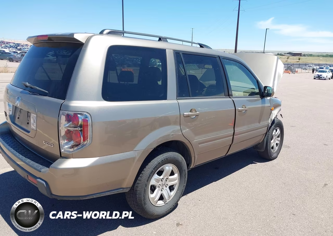 2008 Honda Pilot Vp VIN:5FNYF18278B027738 - 4