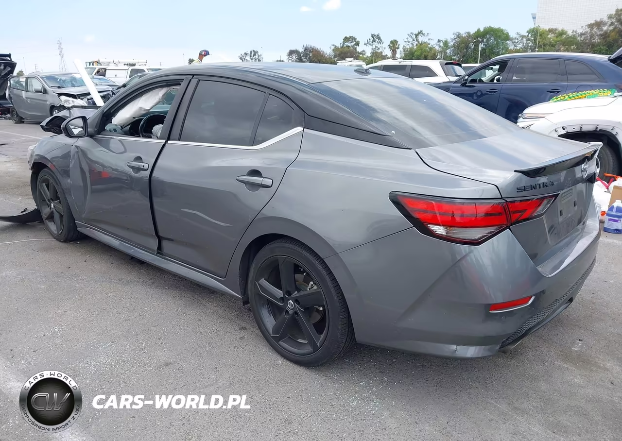 2022 Nissan Sentra Sr Xtronic Cvt VIN:3N1AB8DV4NY312888 - 3