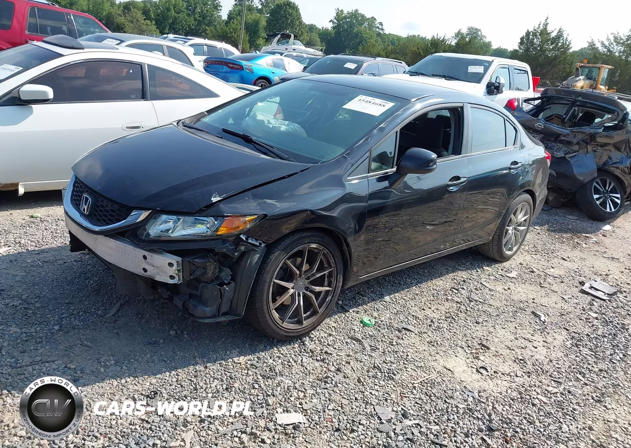 2013 Honda Civic Lx VIN:2HGFB2F50DH518261 - 2