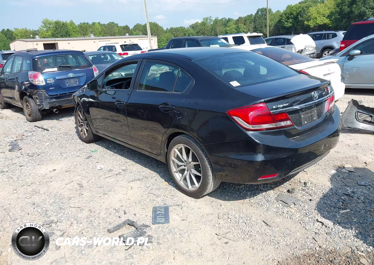 2013 Honda Civic Lx VIN:2HGFB2F50DH518261 - 3