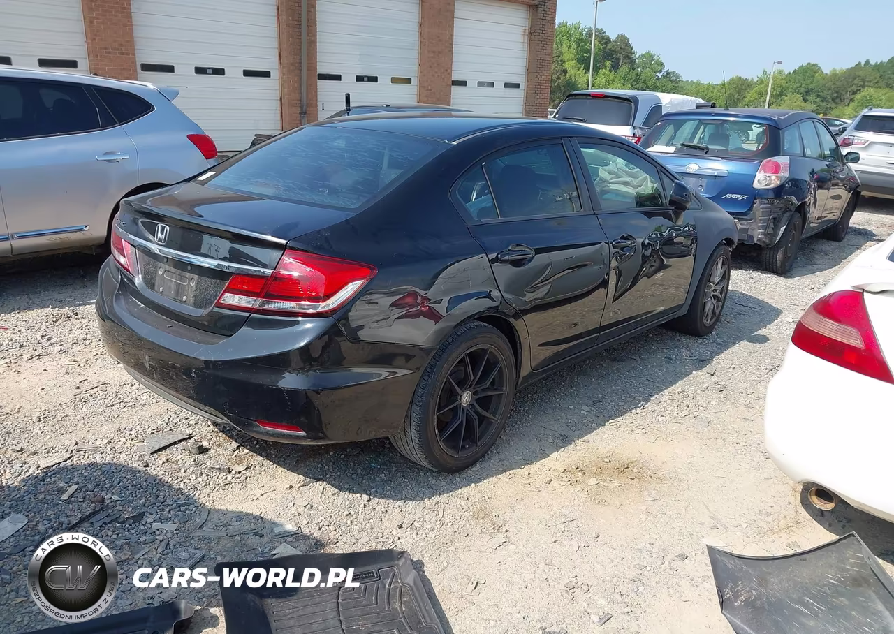 2013 Honda Civic Lx VIN:2HGFB2F50DH518261 - 4