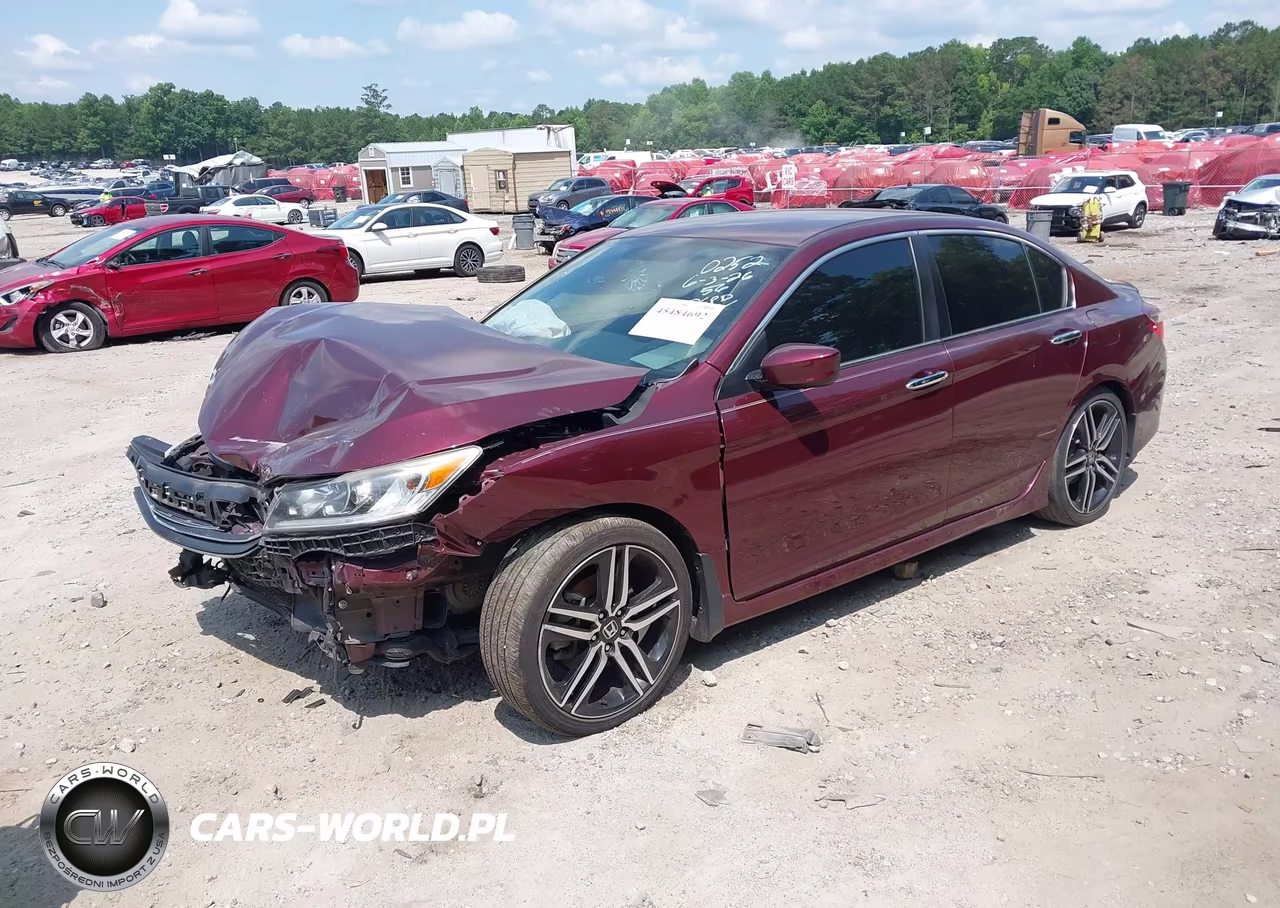 2017 Honda Accord Sport Se VIN:1HGCR2F15HA025272 - 2