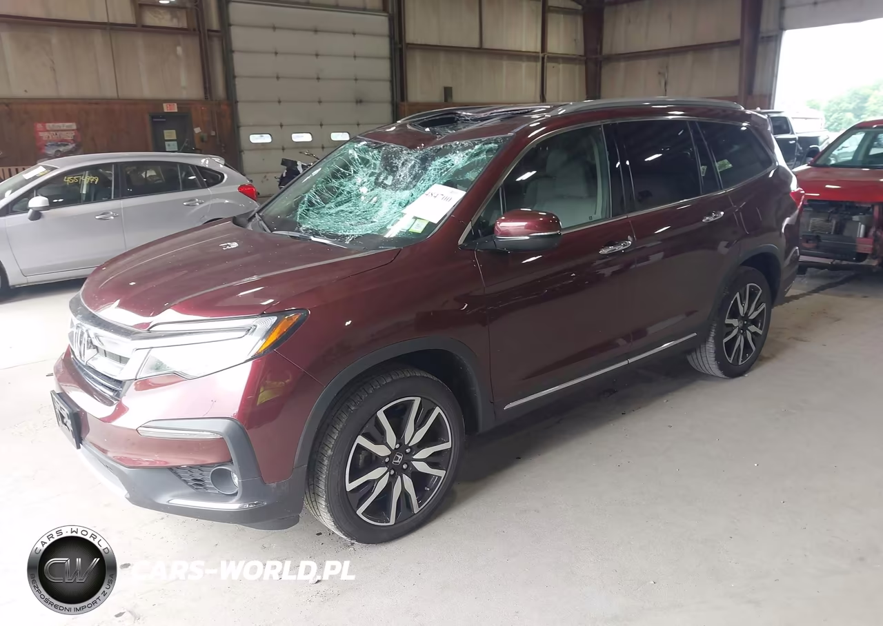 2021 Honda Pilot Awd Elite VIN:5FNYF6H03MB069975 - 2