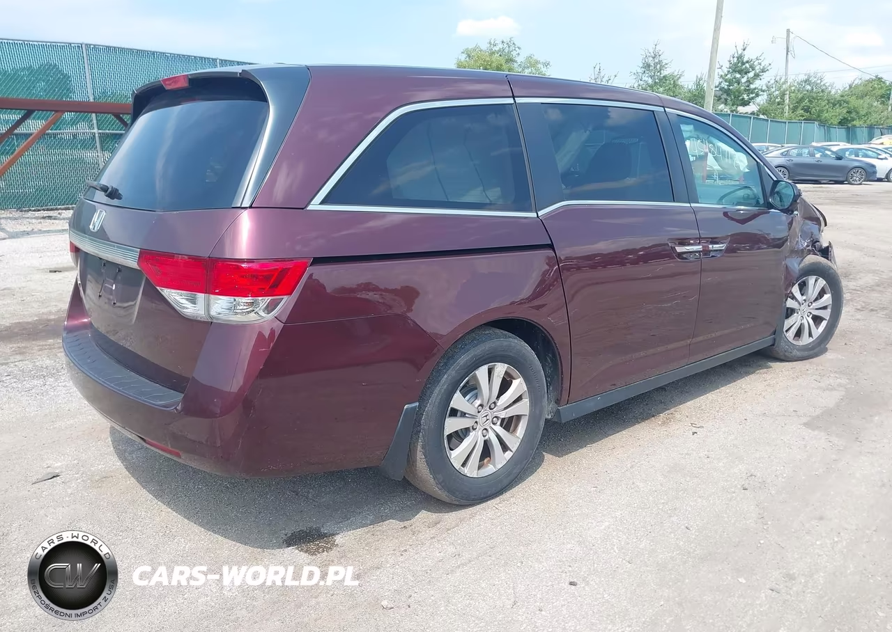 2014 Honda Odyssey Ex-L VIN:5FNRL5H60EB098010 - 4