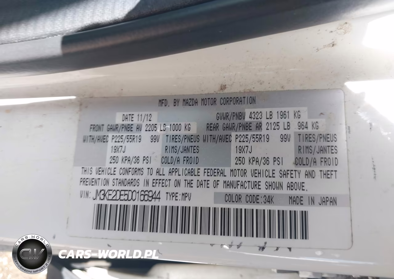 2013 Mazda Cx-5 Grand Touring VIN:JM3KE2DE5D0166944 - 9