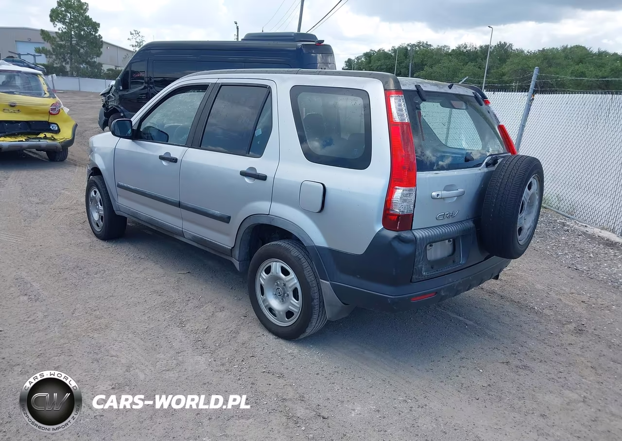 2005 Honda Cr-V Lx VIN:JHLRD68525C003604 - 3