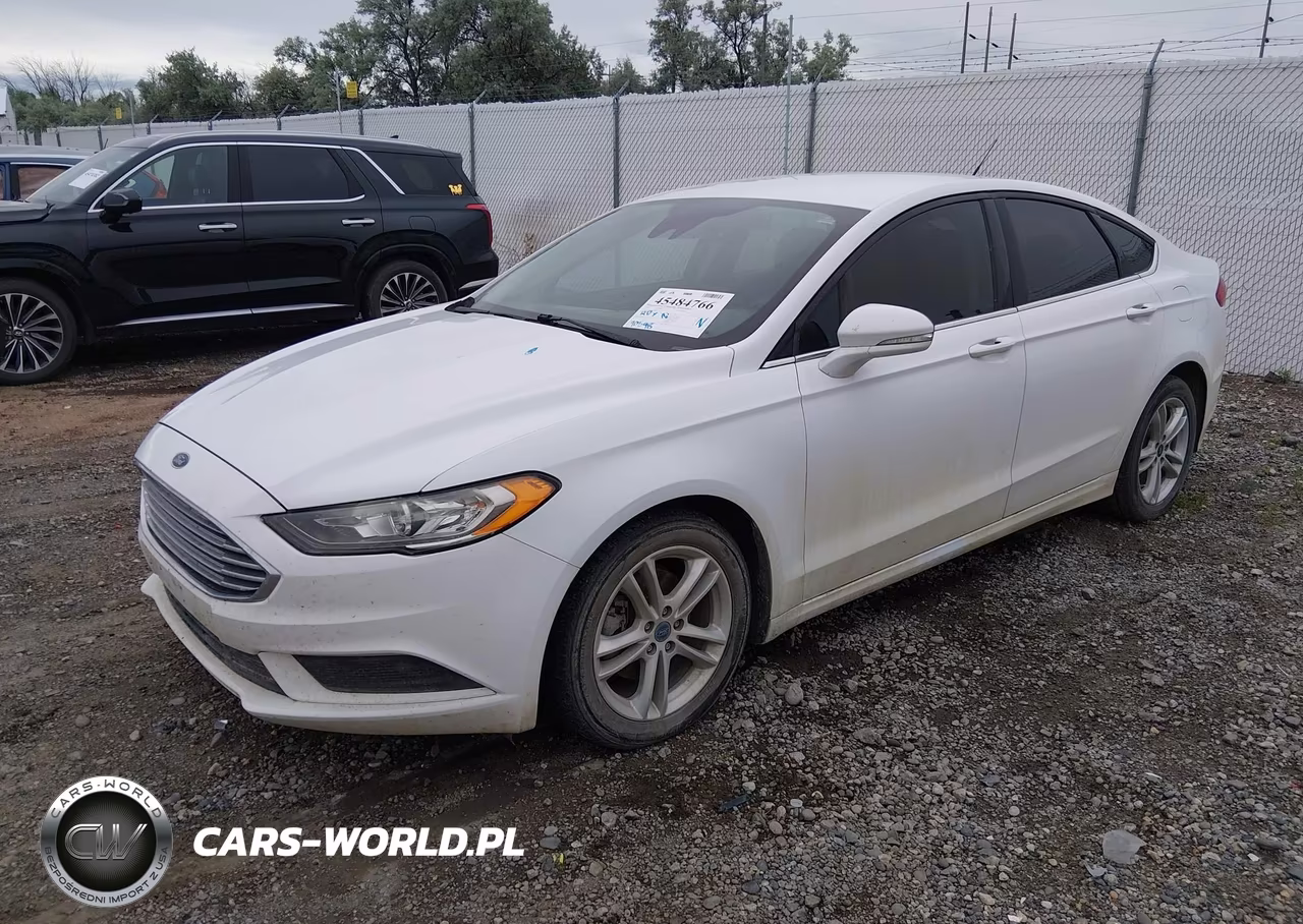 2018 Ford Fusion Se VIN:3FA6P0H70JR257724 - 2