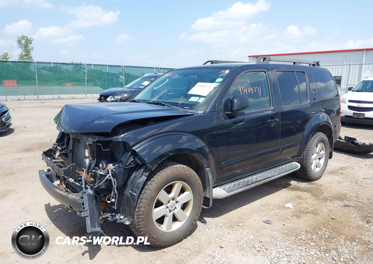2012 Nissan Pathfinder Sv VIN:5N1AR1NBXCC610481 - 2