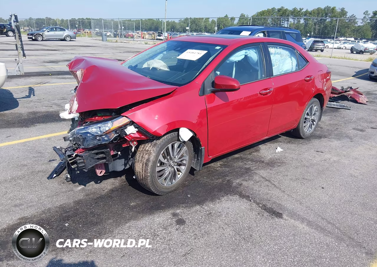 2017 Toyota Corolla Xle VIN:2T1BURHE6HC910092 - 2