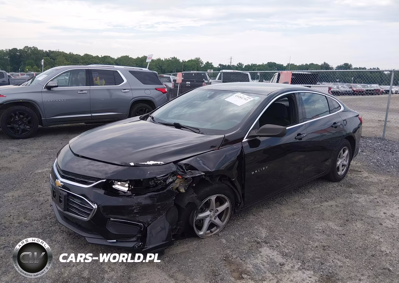 2017 Chevrolet Malibu Ls VIN:1G1ZB5STXHF229986 - 2