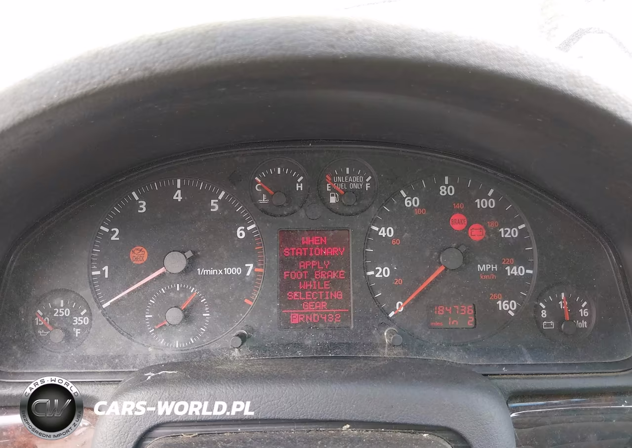 1997 Audi A4 2.8 (A5) Quattro-2.8 (M5) Quattro VIN:WAUEA88D1VA188423 - 7