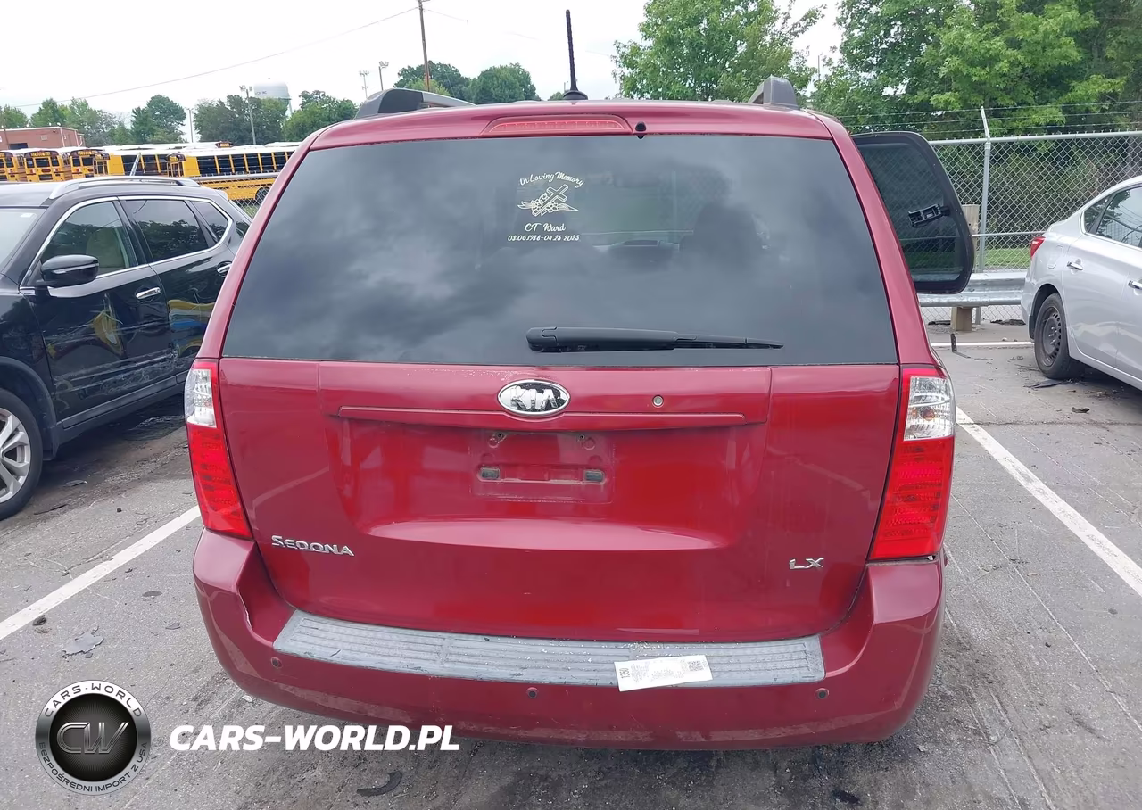 2009 Kia Sedona Lx VIN:KNDMB233796305101 - 16