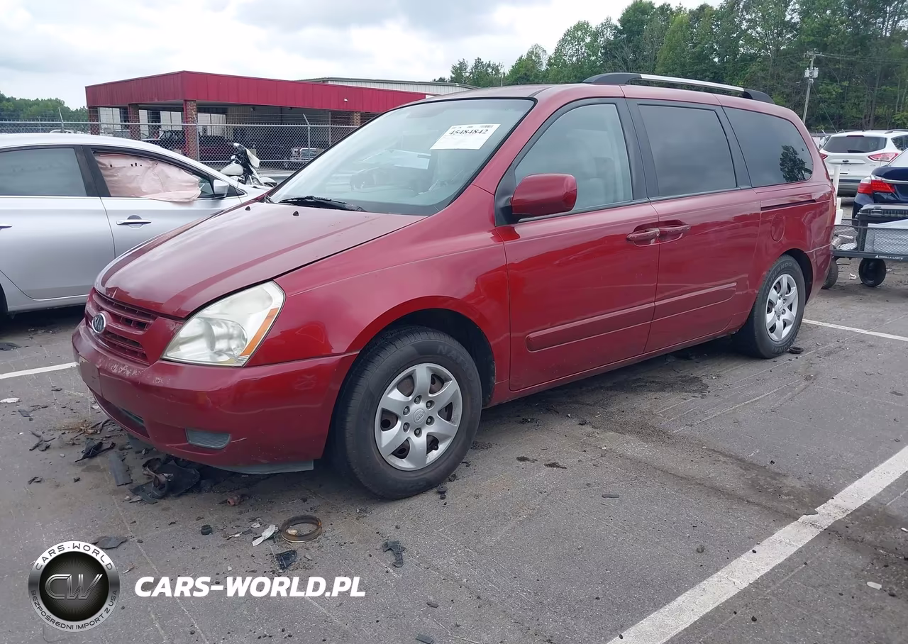 2009 Kia Sedona Lx VIN:KNDMB233796305101 - 2