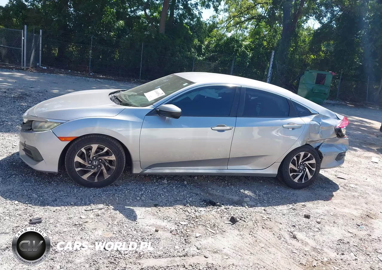 2016 Honda Civic Lx VIN:19XFC2F55GE015613 - 14