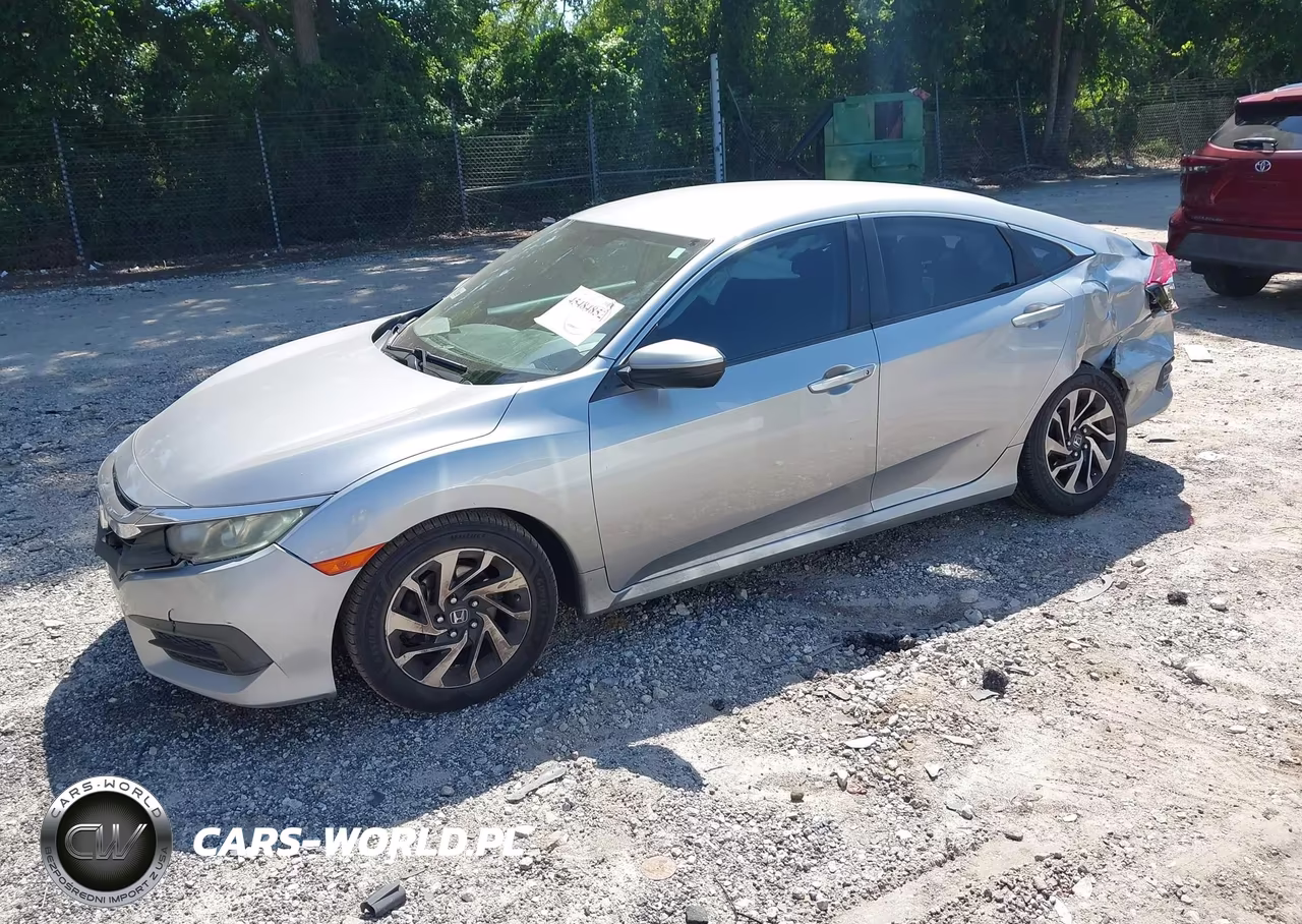 2016 Honda Civic Lx VIN:19XFC2F55GE015613 - 2