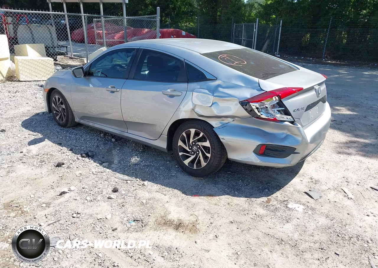 2016 Honda Civic Lx VIN:19XFC2F55GE015613 - 3