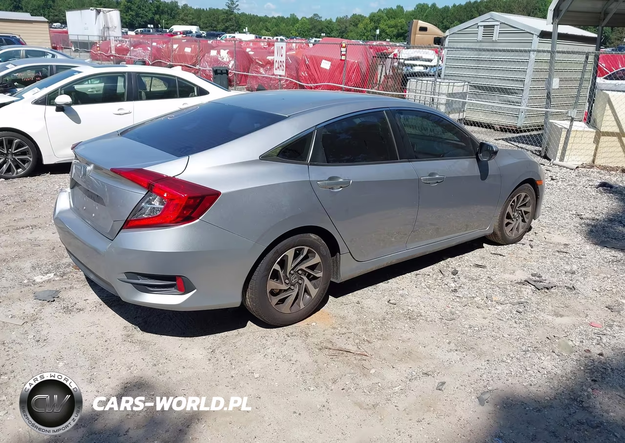 2016 Honda Civic Lx VIN:19XFC2F55GE015613 - 4