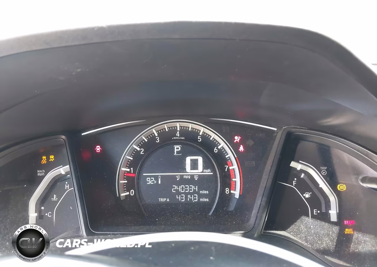 2016 Honda Civic Lx VIN:19XFC2F55GE015613 - 7