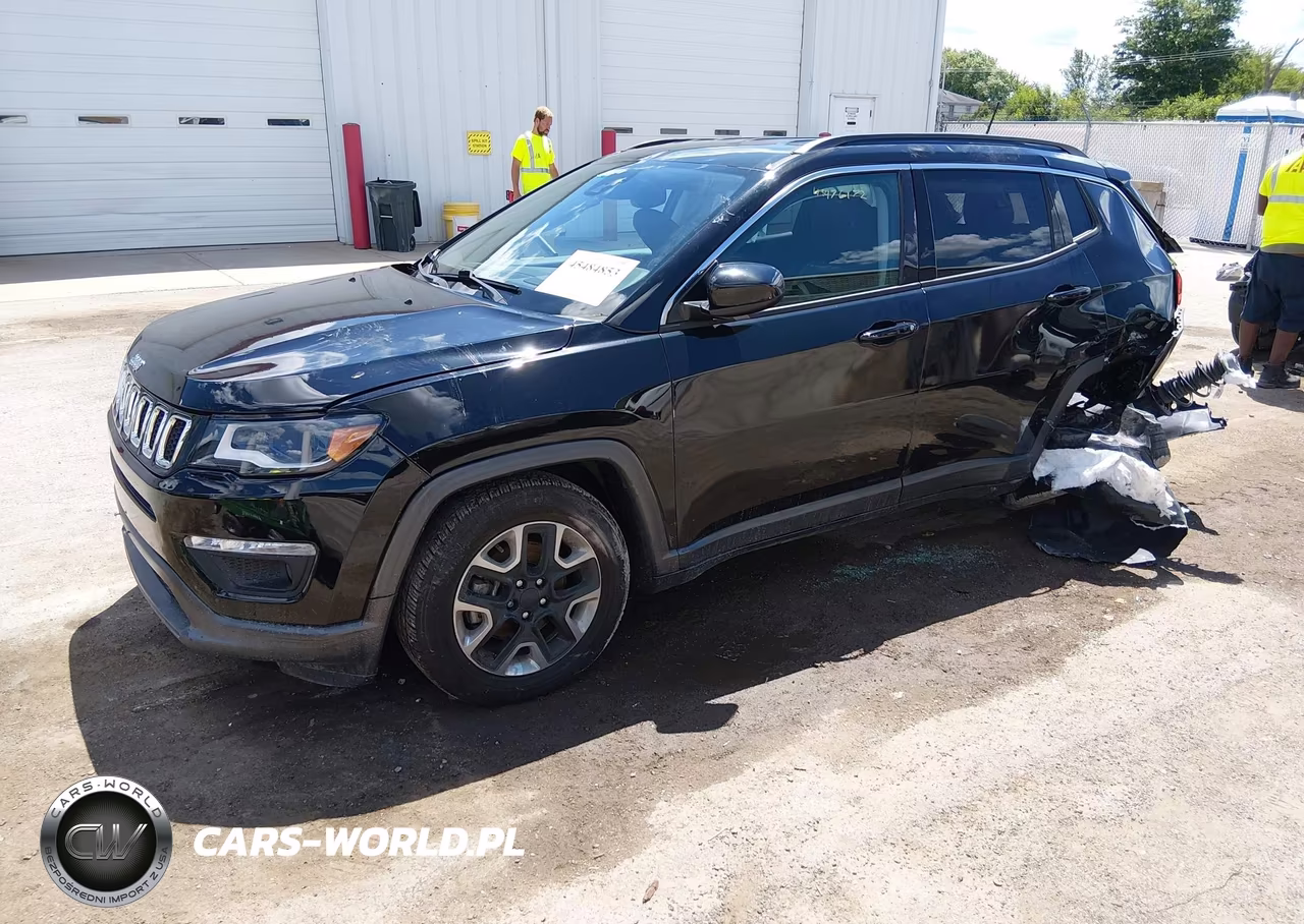 2018 Jeep Compass Latitude Fwd VIN:3C4NJCBB6JT304683 - 2