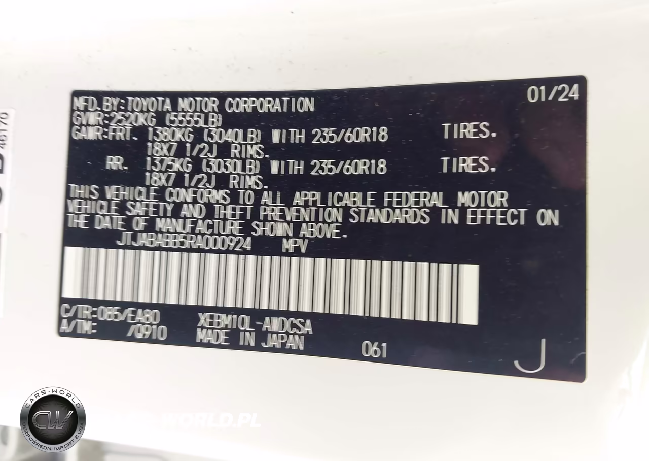 2024 Lexus Rz 300E Premium VIN:JTJABABB5RA000924 - 9