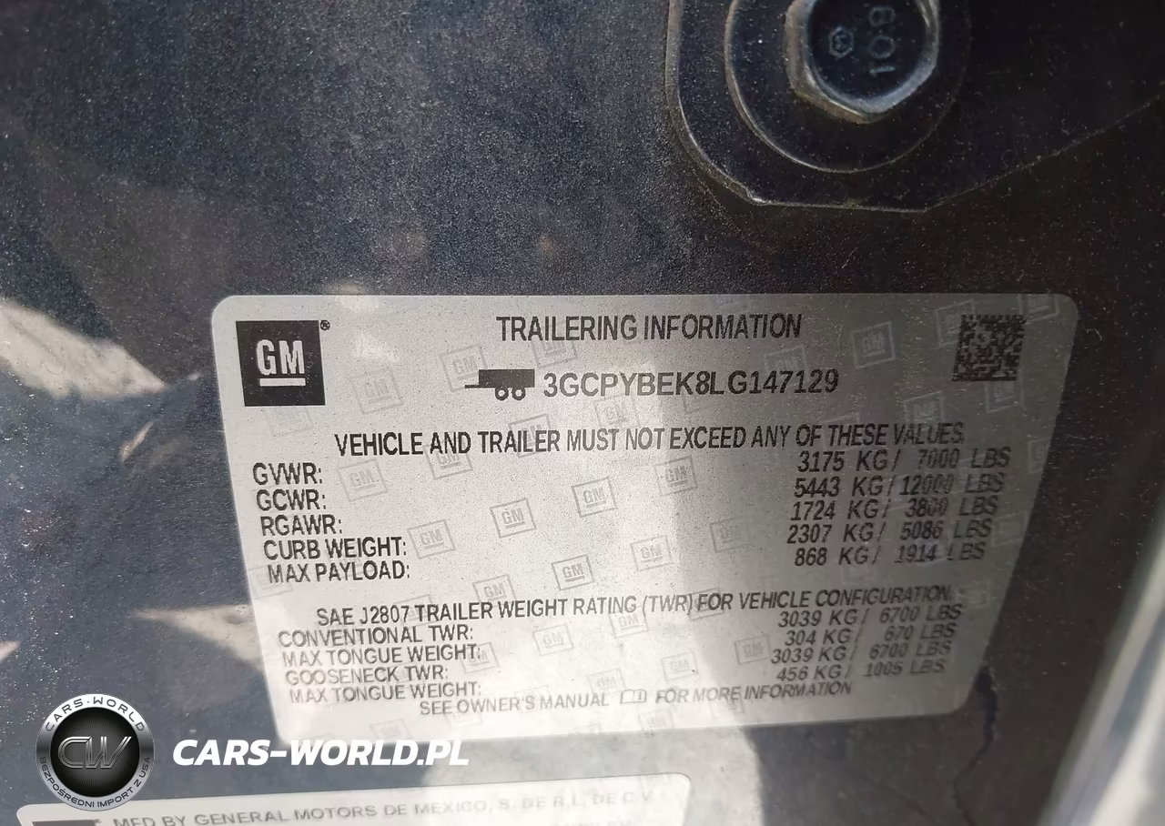 2020 Chevrolet Silverado 1500 VIN:3GCPYBEK8LG147129 - 9