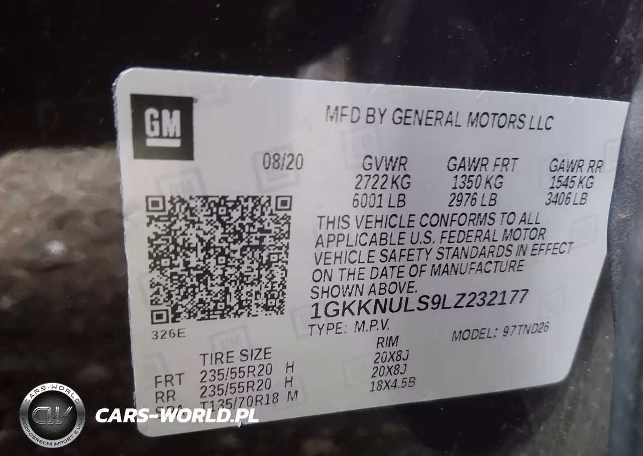 2020 GMC Acadia Awd Slt VIN:1GKKNULS9LZ232177 - 9