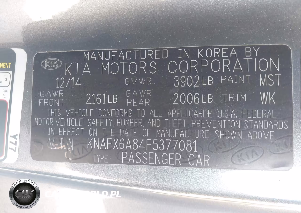 2015 Kia Forte Koup Ex VIN:KNAFX6A84F5377081 - 9