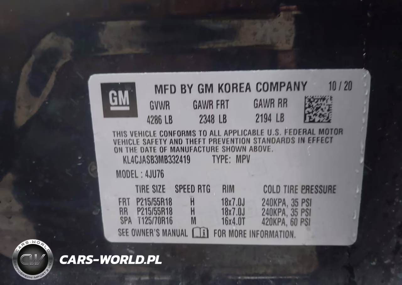 2021 Buick Encore Fwd Preferred VIN:KL4CJASB3MB332419 - 9