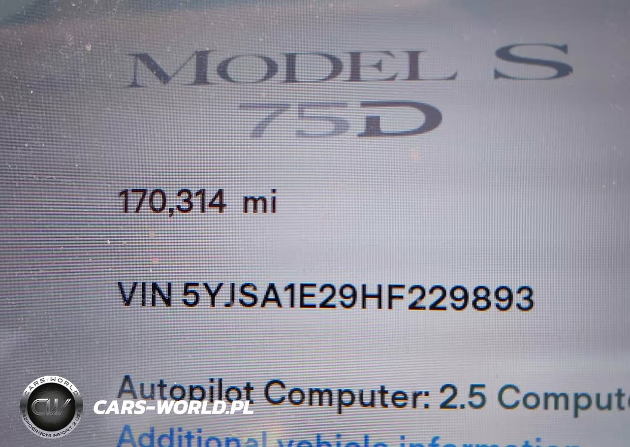 2017 Tesla Model S 100D-60D-75D-90D-P100D VIN:5YJSA1E29HF229893 - 15