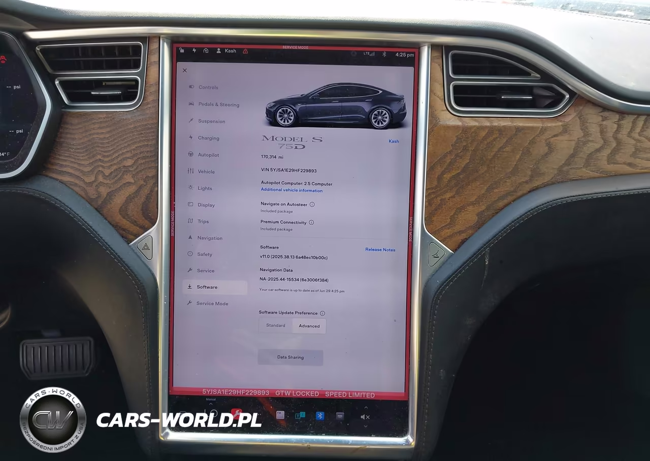 2017 Tesla Model S 100D-60D-75D-90D-P100D VIN:5YJSA1E29HF229893 - 18