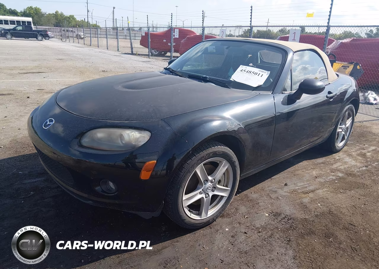 2007 Mazda Mx-5 Sport VIN:JM1NC25F670137525 - 2