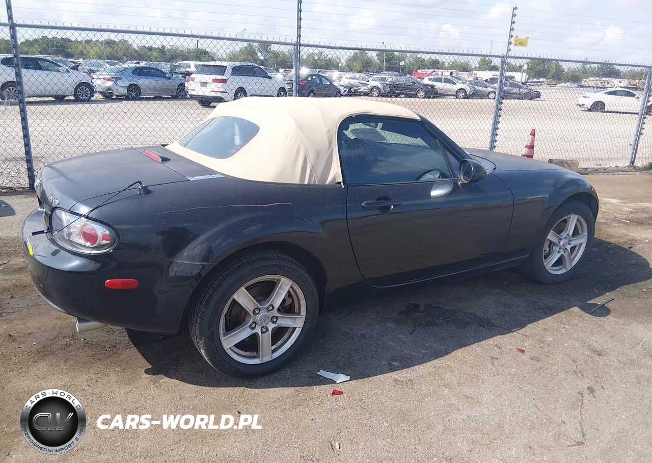 2007 Mazda Mx-5 Sport VIN:JM1NC25F670137525 - 4
