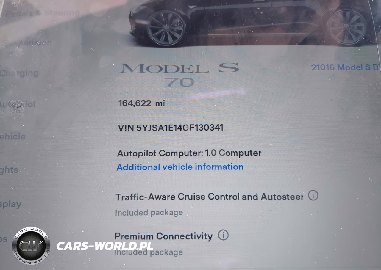 2016 Tesla Model S 60-70-75-85 VIN:5YJSA1E14GF130341 - 15